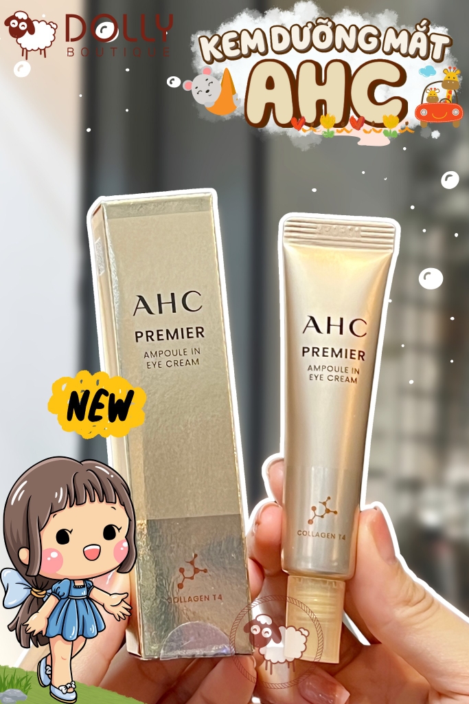 Kem Mắt AHC Premier Ampoule In Eye Cream Anti-Aging - 12ml