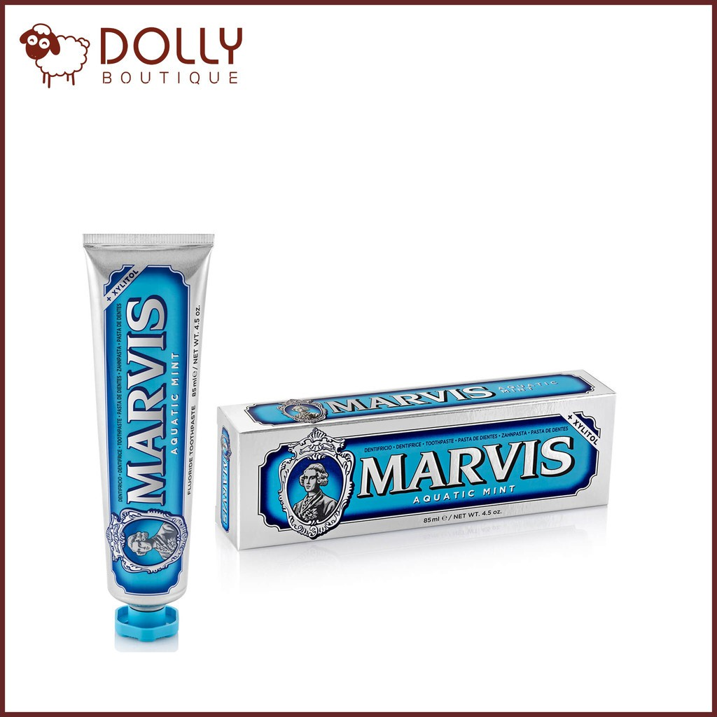 Kem Đánh Răng Marvis Mint Toothpaste 85ml - Aquatic