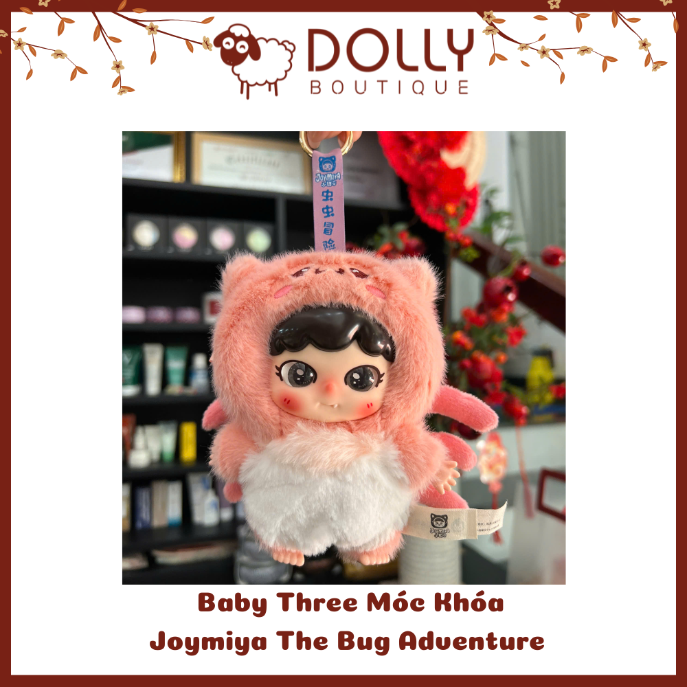 Gấu Bông Baby Three Joymiya The Bug Adventure Team Blind box [ Giao theo phân mục đã unbox]