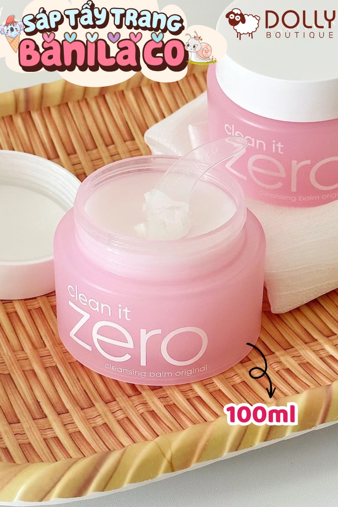 Sáp Tẩy Trang Banila Co Barbie Clean It Zero Cleansing Balm Original 100ml