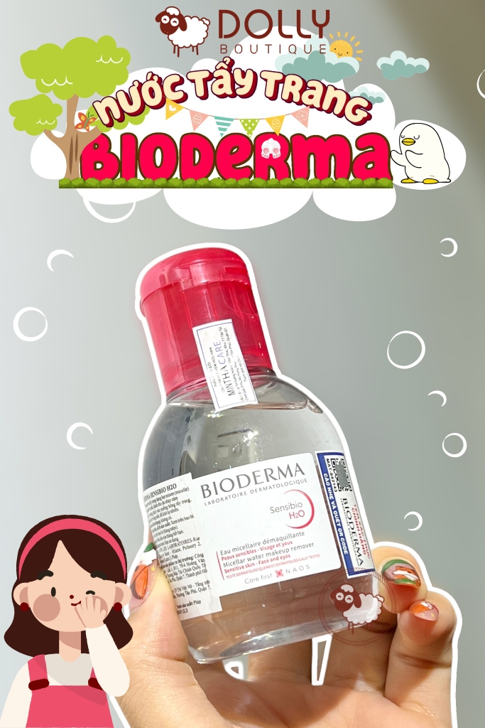 Nước Tẩy Trang Dành Cho Da Nhạy Cảm Bioderma Sensibio H2O