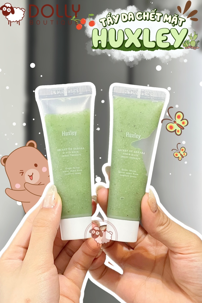 Tẩy Da Chết Mặt Dạng Hạt Huxley Scrub Mask Sweet Therapy 30g