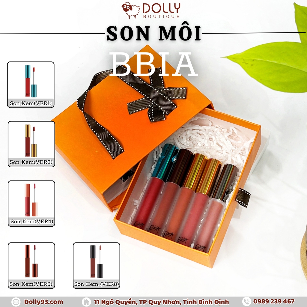 Son Kem Lì BBia Last Velvet Lip Tint #25 Final Note (Màu Đỏ Nâu)