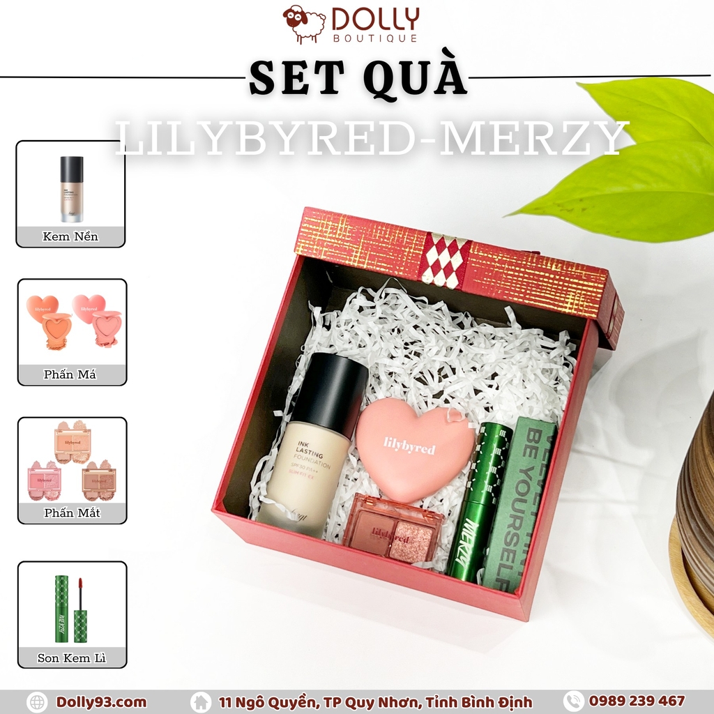 Bảng Phấn Mắt 2 Ô Siêu Xinh, Bền Màu Lilybyred Little Bitty Moment Shadow #05 Mellow Moment - 1,6g