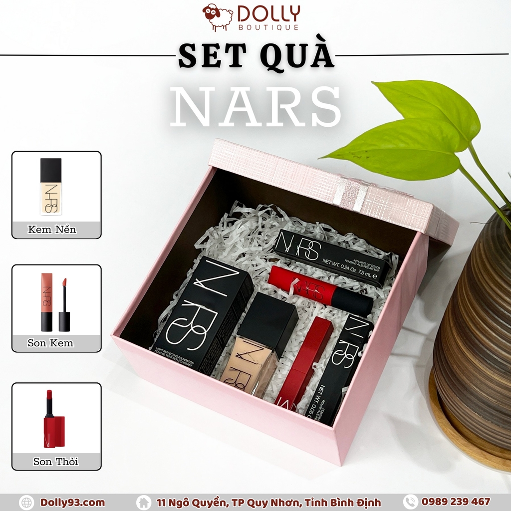 Son Kem Lì Nars Air Matte Lip #Dragon Girl 7.5ml (Màu Đỏ Hồng)