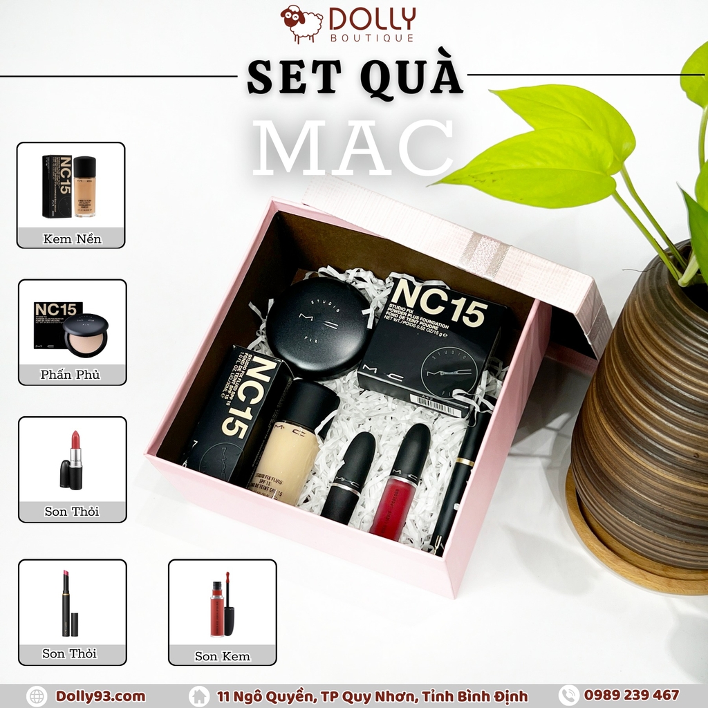 Son Thỏi Lì Mac Lipstick #640 Red Rock ( Màu Đỏ Tươi )