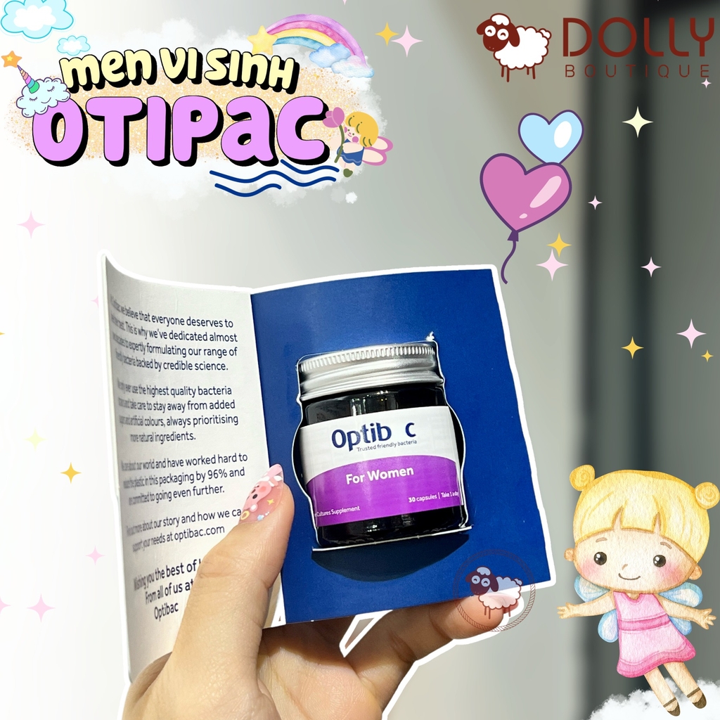 Men Vi Sinh Optibac Tím Anh Quốc Optibac Probiotics For Women UK 30 Viên 1225
