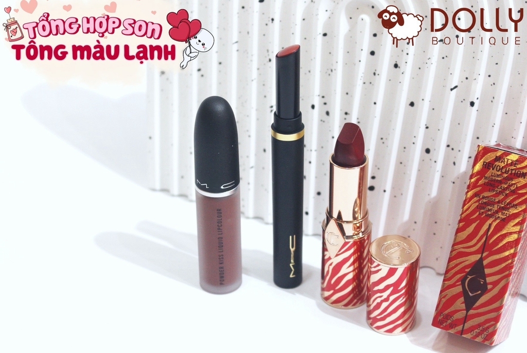 Son Thỏi Lì Charlotte Tilbury Lny Lipstick Matte #K-Romance  (Màu Đỏ Rượu Vang) - 3.5g