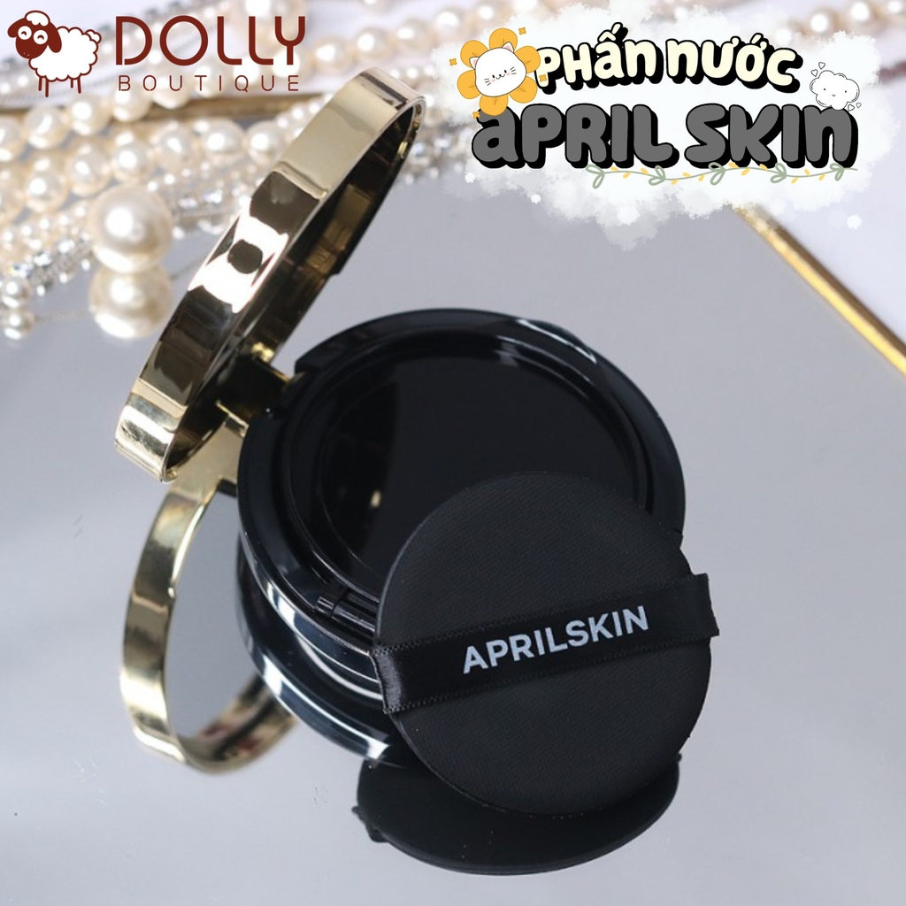 Phấn Nước Aprilskin Black Magic Snow Cushion #23 - Da Trung Bình