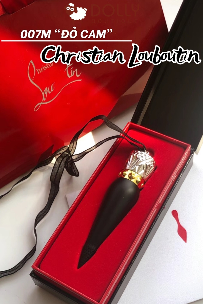 Son Thỏi Christian Louboutin Velvet Matte Lip Colour 007M (Màu Đỏ Cam) - 3.8g