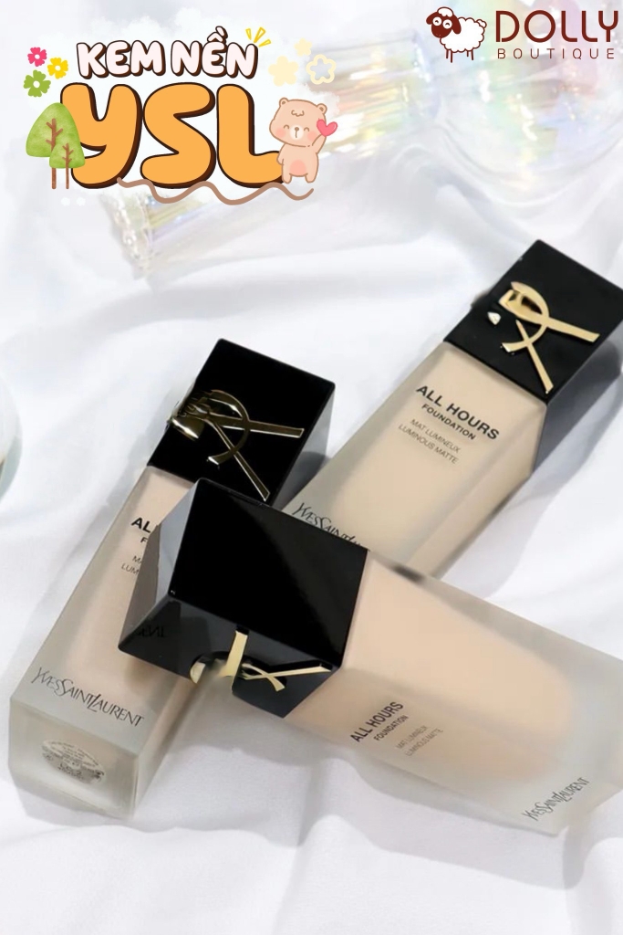 Kem Nền YSL All Hours Foundation Mat Lumineux Luminous Matte Tone LC2 25ml