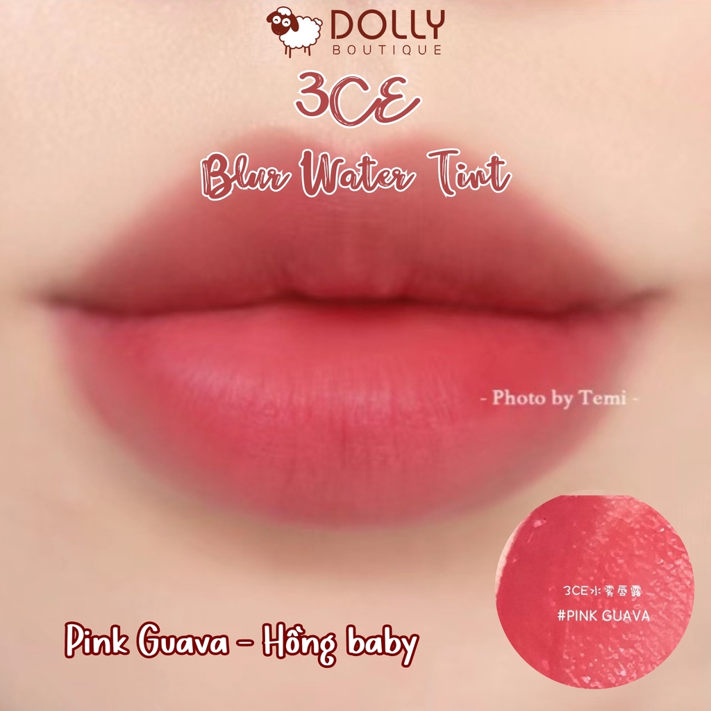 Son Tint 3CE Blur Water Tint - Pink Guava 4.6g