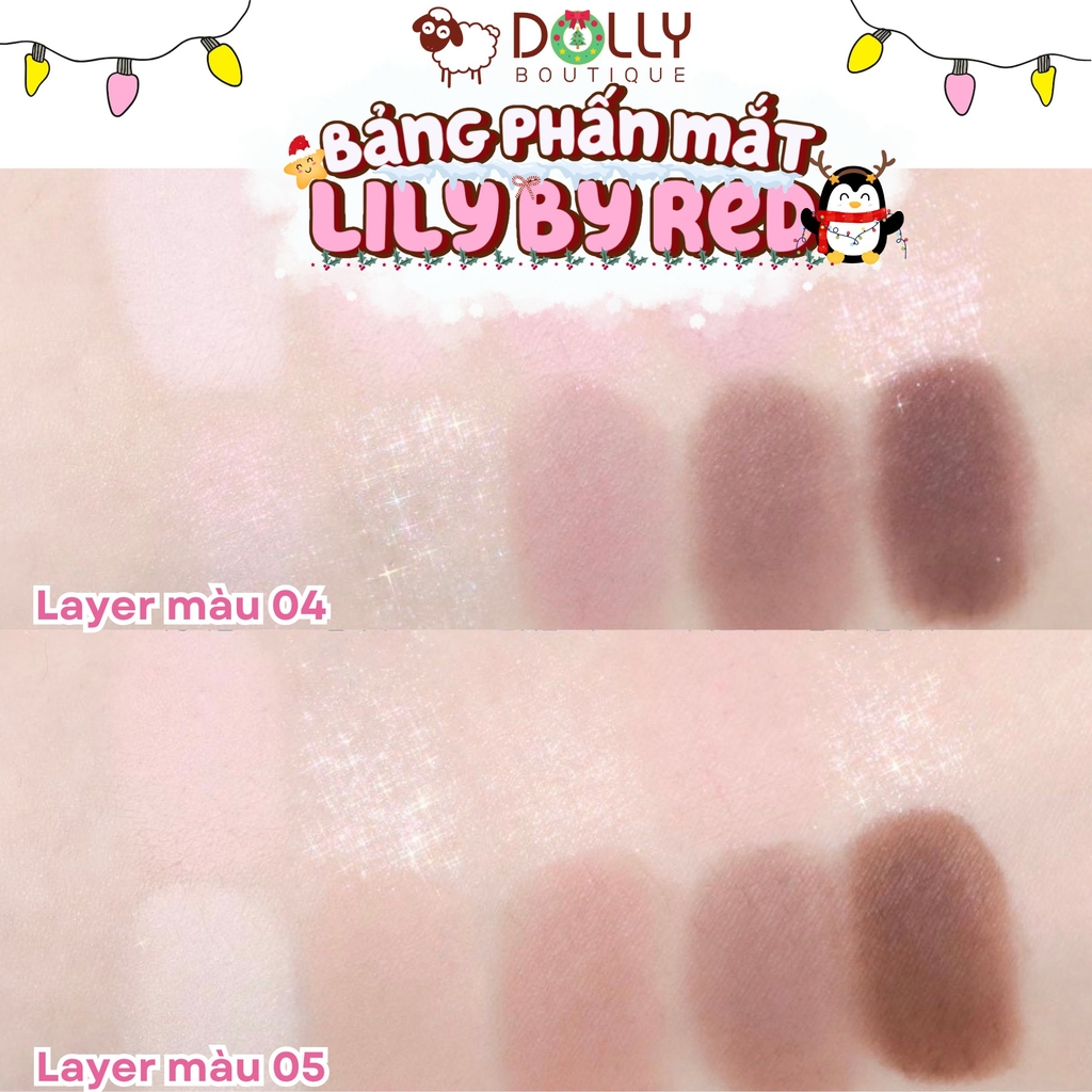 Bảng Phấn Mắt Đa Hiệu Ứng Lilybyred Cupid Club Eyeshadow 05 Warm Membership - 10.5g