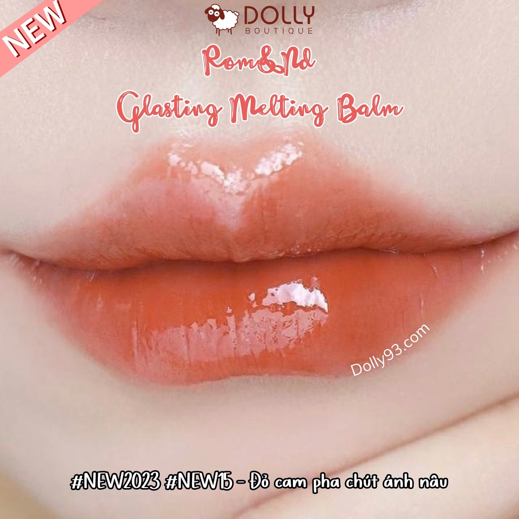 Son Dưỡng Có Màu Romand Glasting Melting Balm #15 Pecan Brew 3.5g