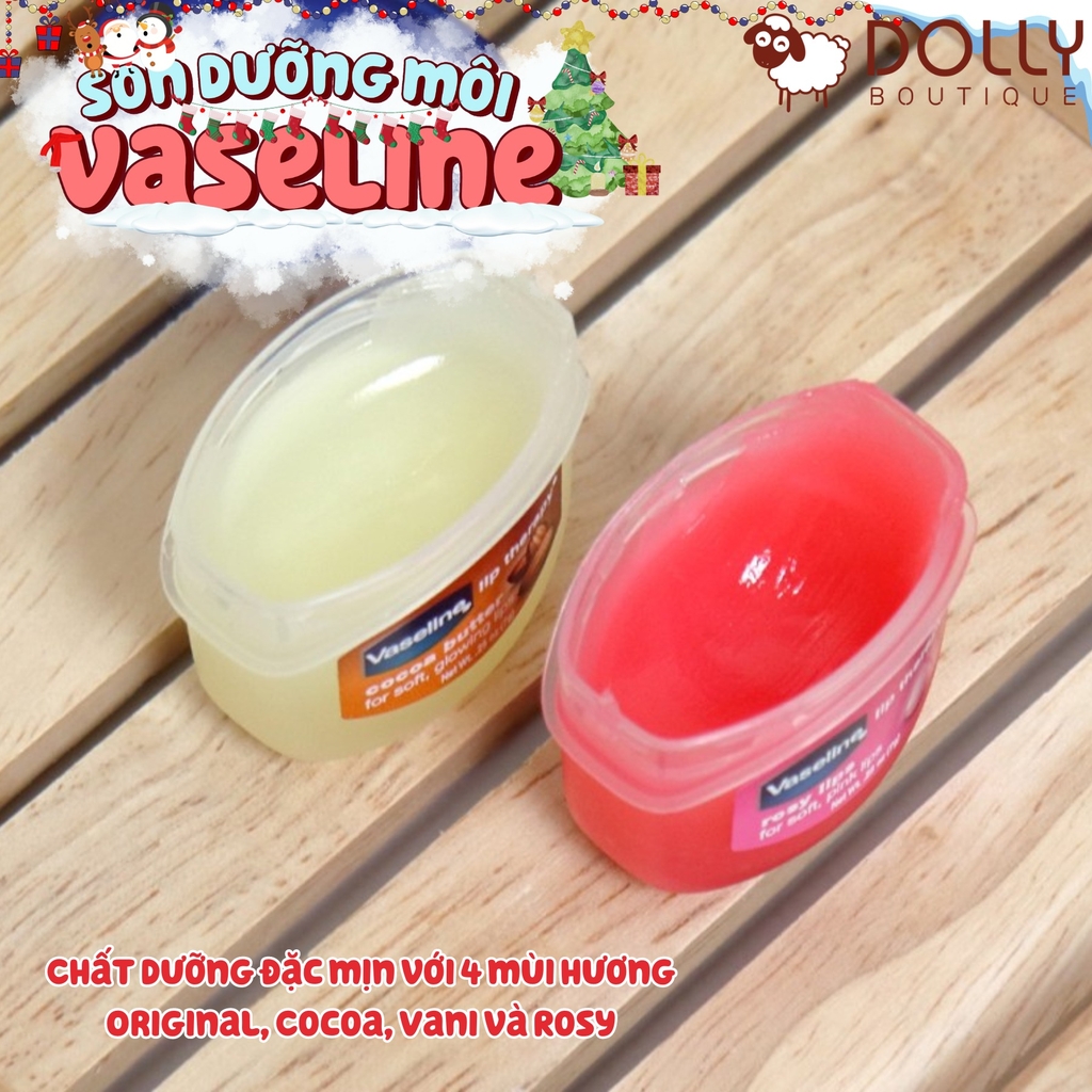 Sáp Dưỡng Môi Hồng Xinh Vaseline Lip Therapy Rosy Lip (7g)