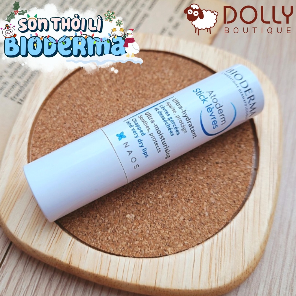 Son Dưỡng Môi Bioderma Atoderm Stick Levres Lip Balm 4g 0426