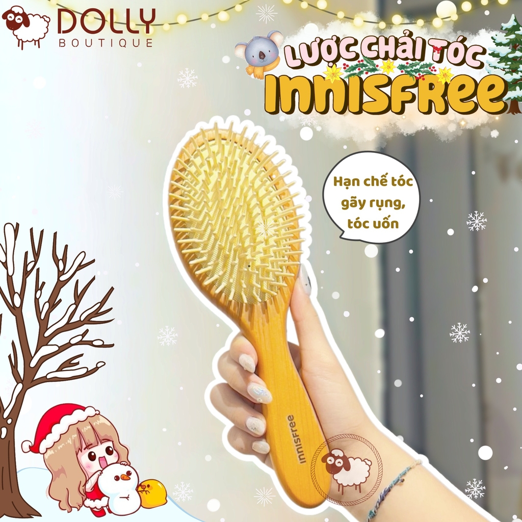 Lược Chải Tóc Innisfree Beauty Tool Paddle Hair Brush