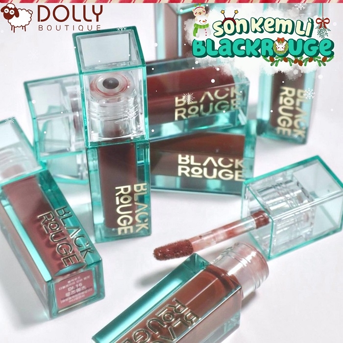 Son Kem Black Rouge Double Layer Over Velvet Ver 3 - Jewelry #DL21 Brick Jasper (Nâu Gạch)