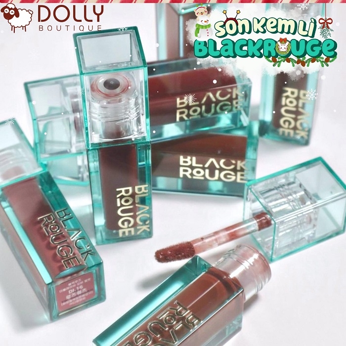 Son Kem Black Rouge Double Layer Over Velvet Ver 3 #DL18 Vintage Ruby ( Đỏ Chili Trầm ) - 4.1g