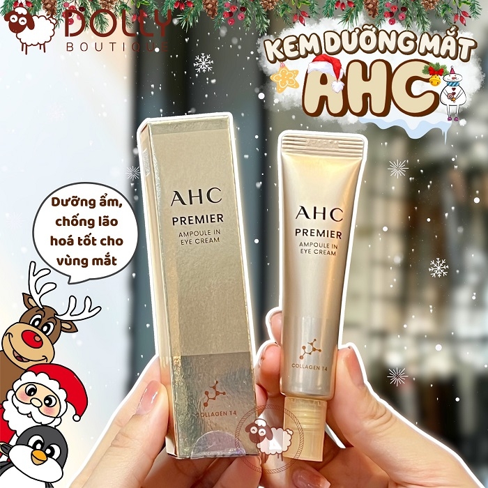 Kem Mắt AHC Premier Ampoule In Eye Cream Anti-Aging - 12ml