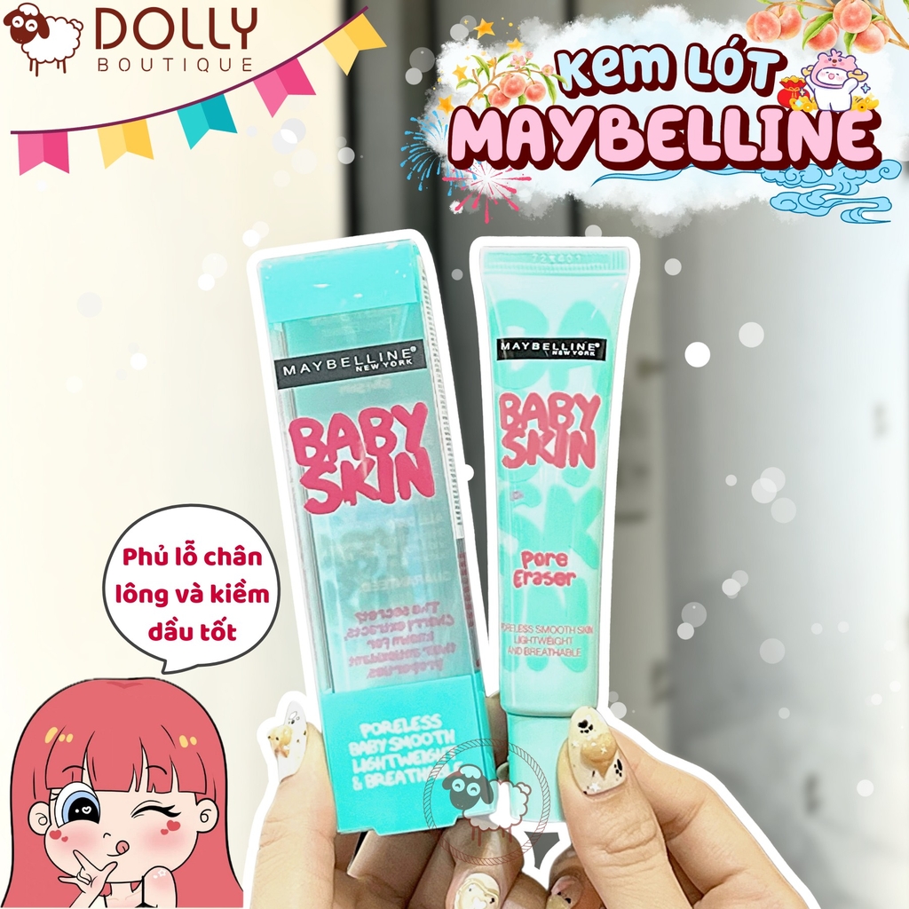 Kem lót Maybelline New York Baby Skin Pore Eraser Primer 22ml