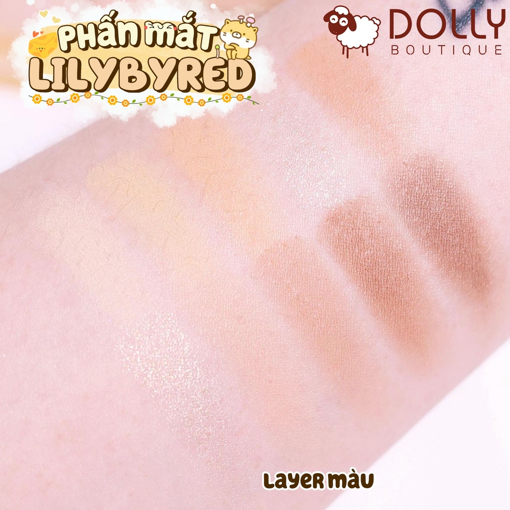 Phấn Mắt 10 Ô Lilybyred Mood Keyboard Shadow Palette #06 Here's Your Cheese - 10.5g