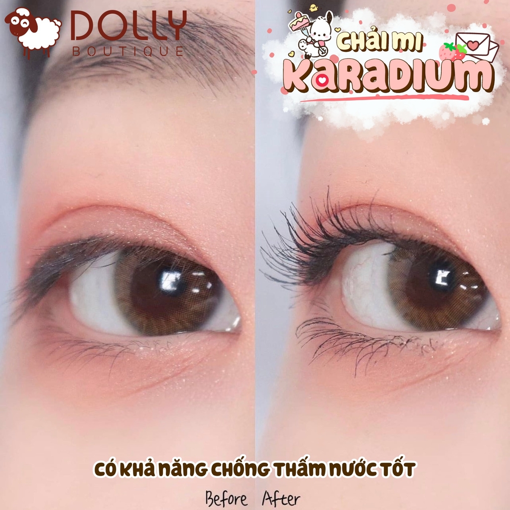 Chải Mi Làm Dày Mi Karadium On The Top Fiber Mascara #Volume