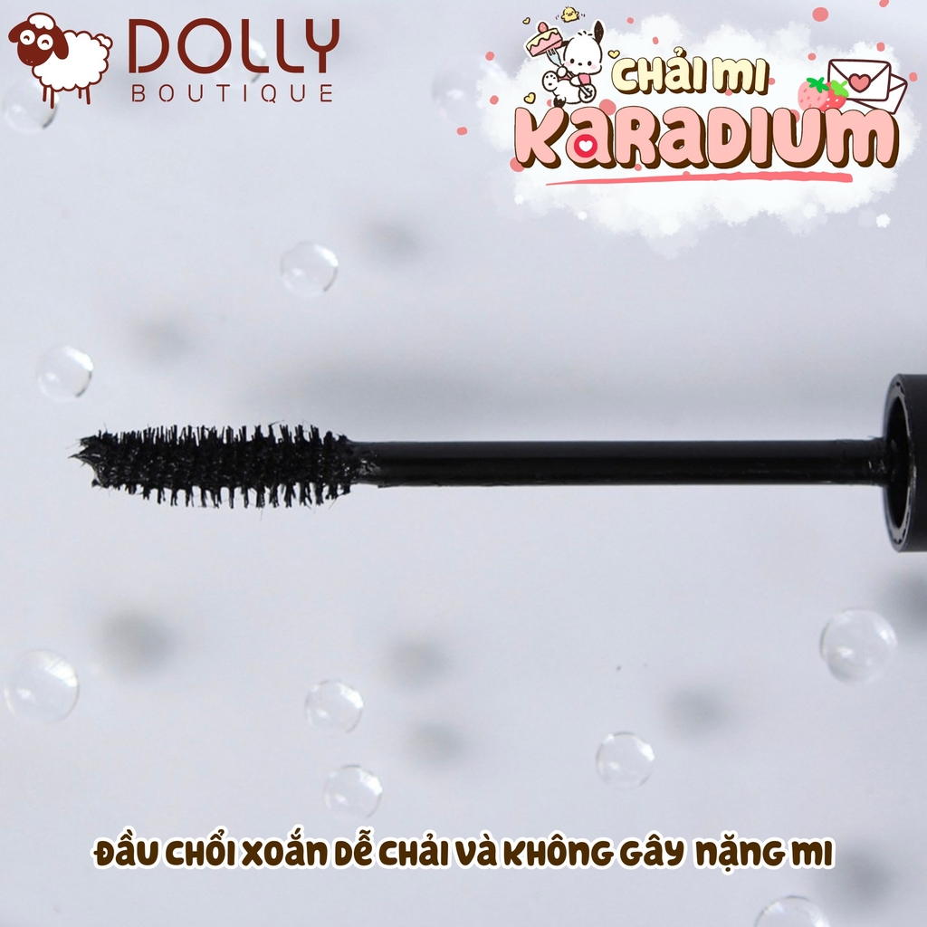 Chải Mi Làm Dày Mi Karadium On The Top Fiber Mascara #Volume