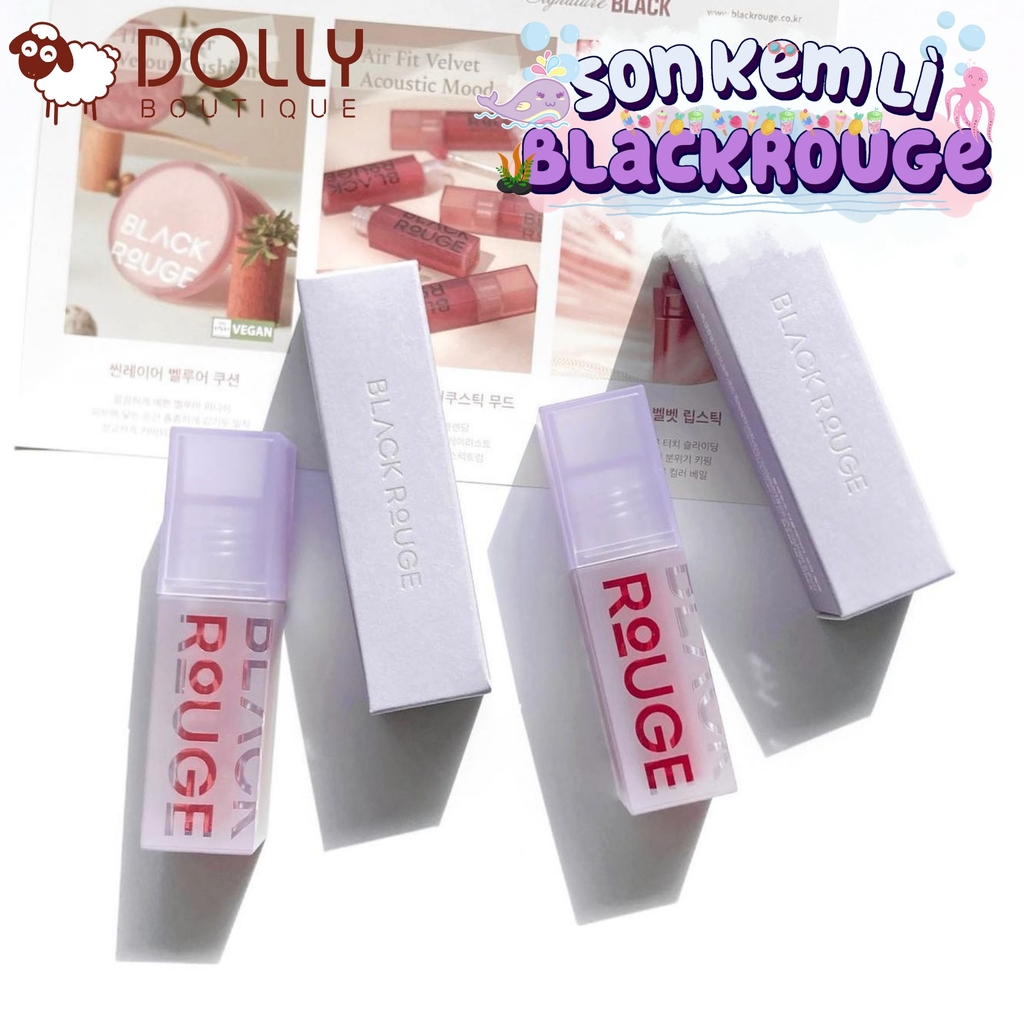 Son Kem Black Rouge Double Layer Over Velvet Ver 2 #DL13 Gothic Jujube ( Đỏ Gạch ) - 4.1g