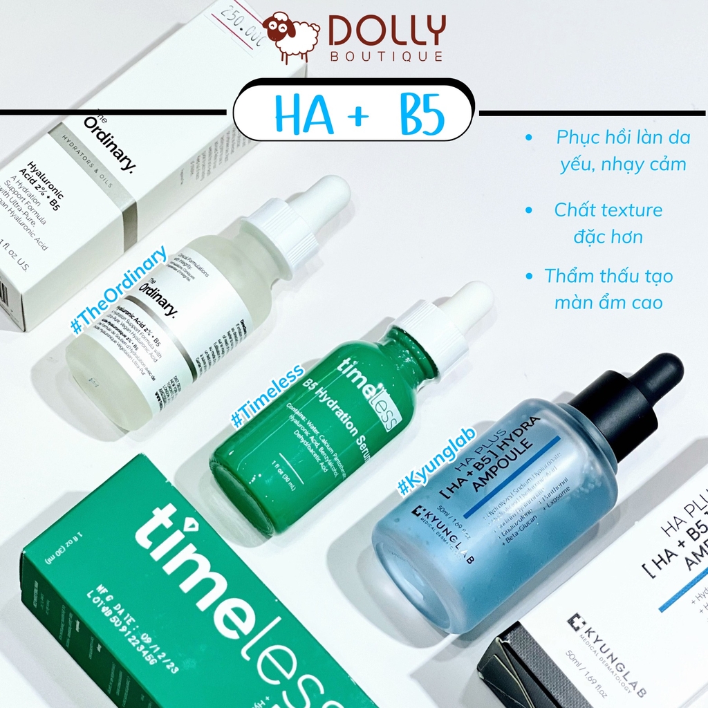 Tinh Chất HA B5 Kyunglab Plus Hydra Ampoule 50ml