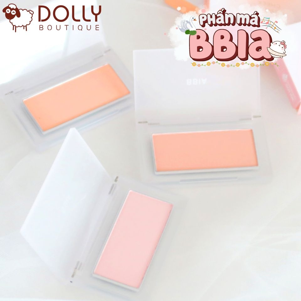 Phấn Má Bbia Ready To Wear Powder Cheek #01 Powder Pink (Hồng Nhạt Lạnh) - 10g