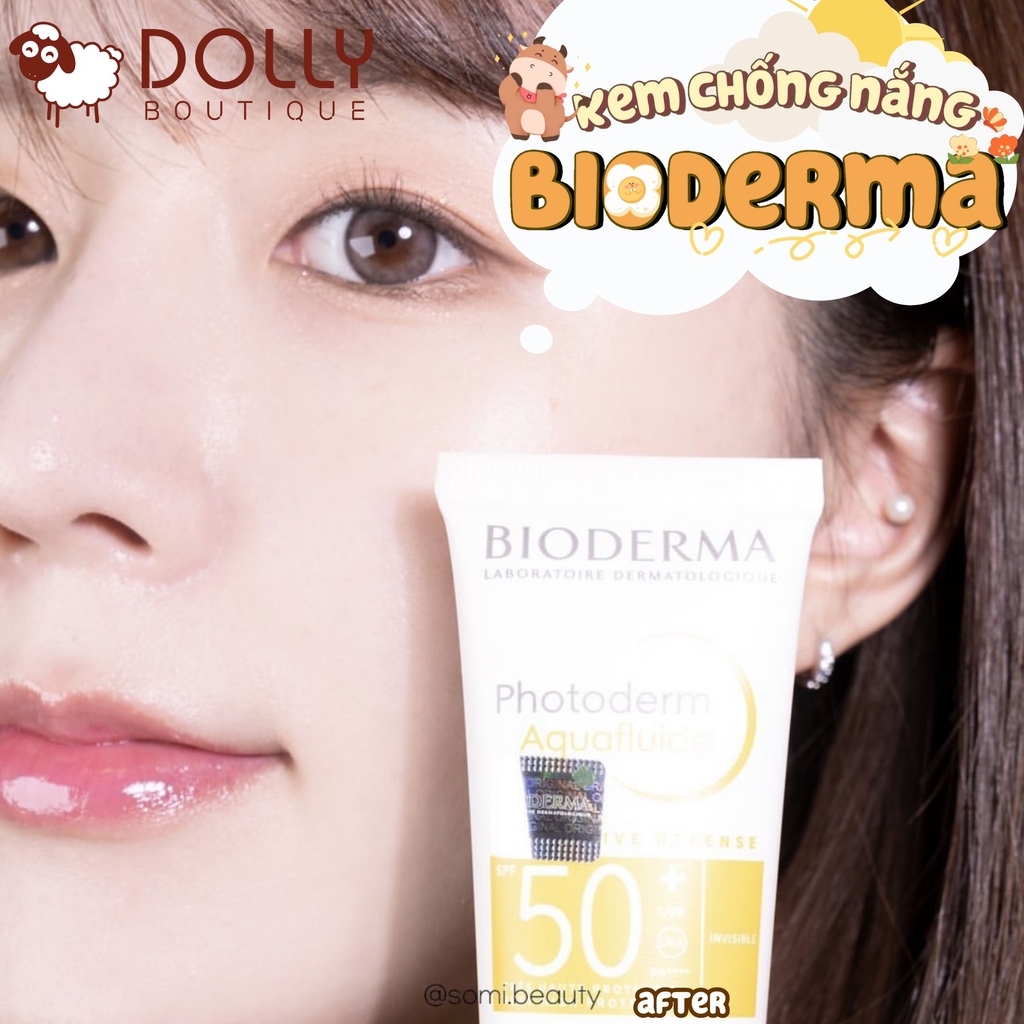 Kem Chống Nắng Bioderma Photoderm Aquafluid Sun Active Defense SPF50+ 40ml