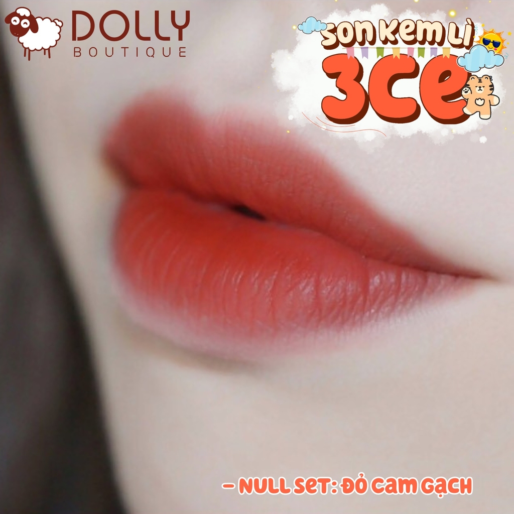 Son Kem 3CE Soft Lip Lacquer -NullSet