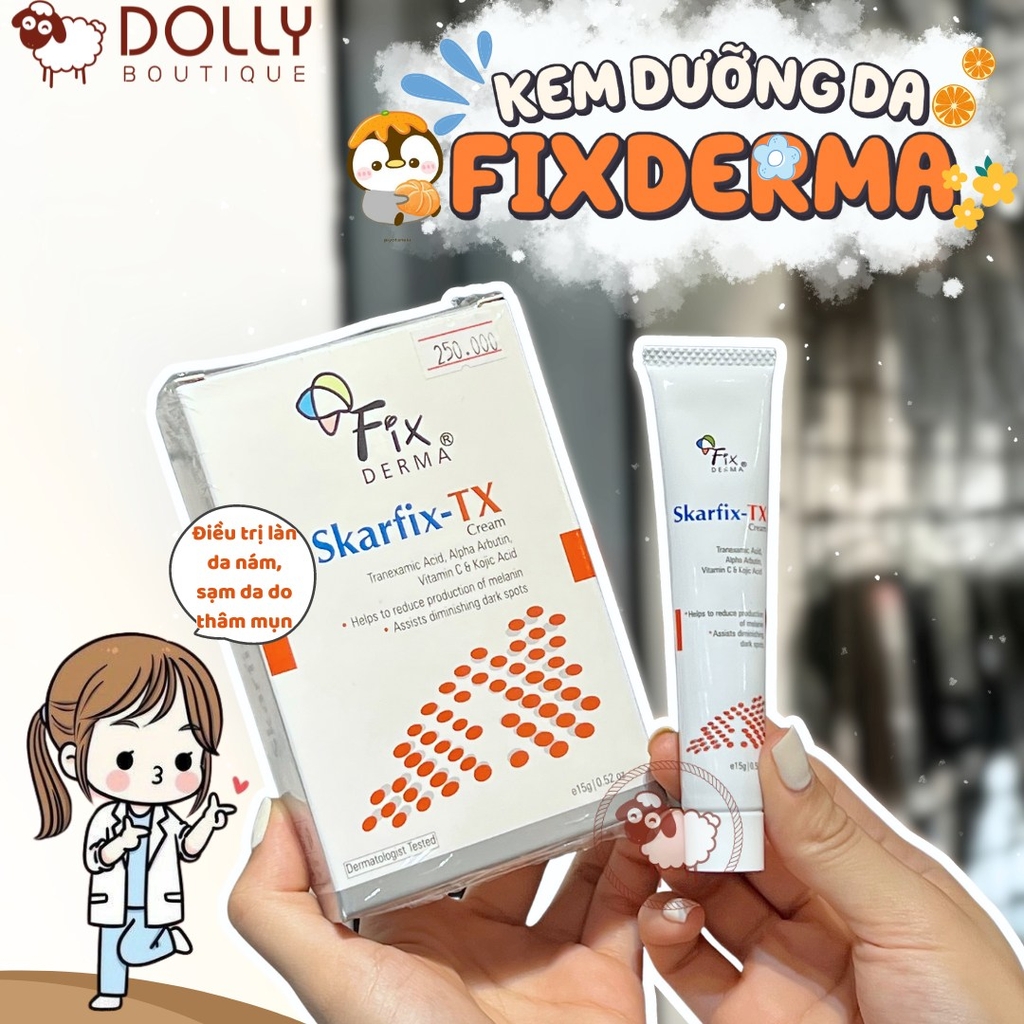 Kem Dưỡng Da Fix Derma Skarfix-TX Cream 15g NK