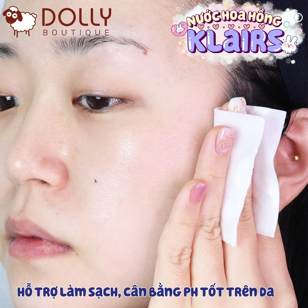 Nước Hoa Hồng Không Mùi Klairs Supple Preparation Unscented Toner - 180ml NK
