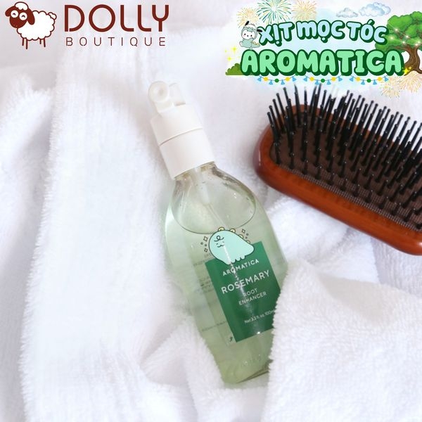 Xịt Kích Thích Mọc Tóc Hương Thảo Aromatica Rosemary Root Enhancer - 100ml