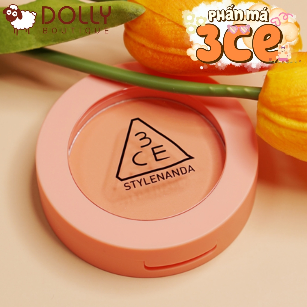 Phấn Má Hồng 3CE Face Blush #Soft Salmon - 5.5g