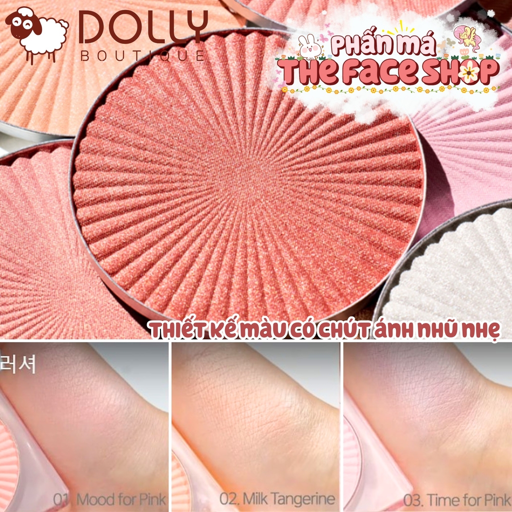 Má Hồng Phấn FMGT The Veil Glow Blusher #03 Time For Pink (Màu Hồng Baby) - 5g