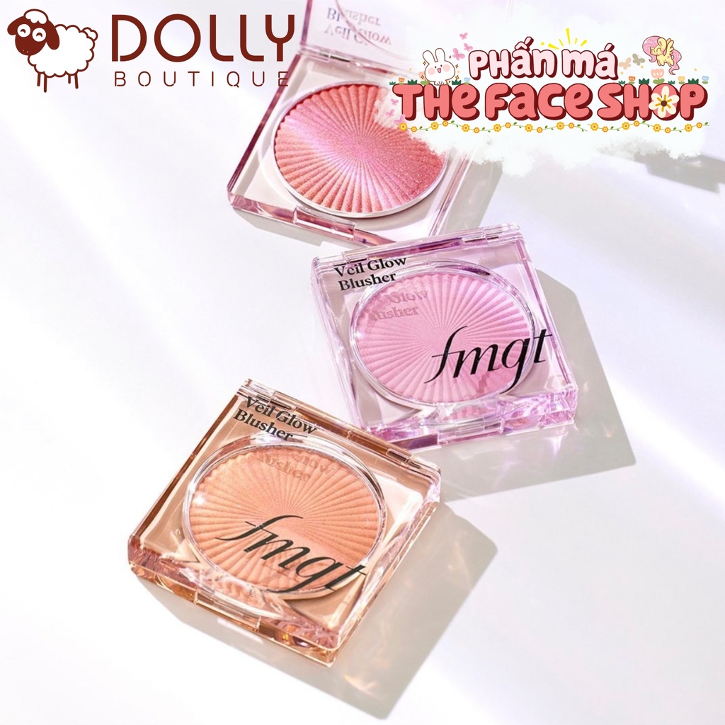 Má Hồng Phấn FMGT The Veil Glow Blusher #03 Time For Pink (Màu Hồng Baby) - 5g