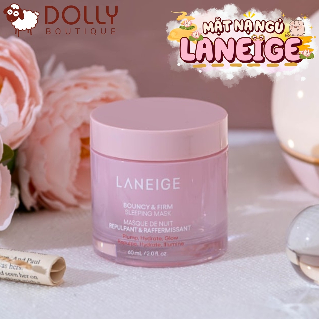 Mặt Nạ Ngủ Mặt Laneige Bouncy & Firm Sleeping Mask 60ml