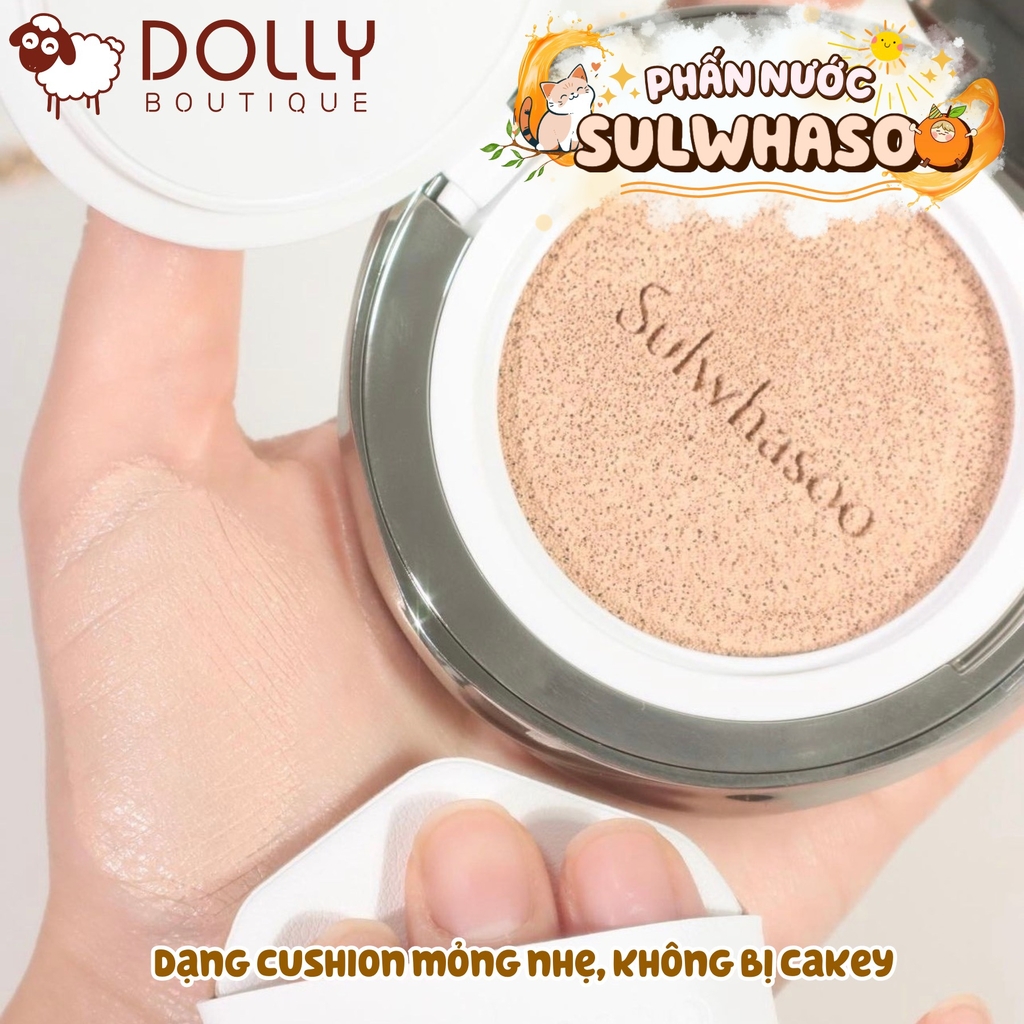 Phấn Nước Sulwhasoo Perfecting Cushion Coussin De Teint No.21N1 Beige 1226