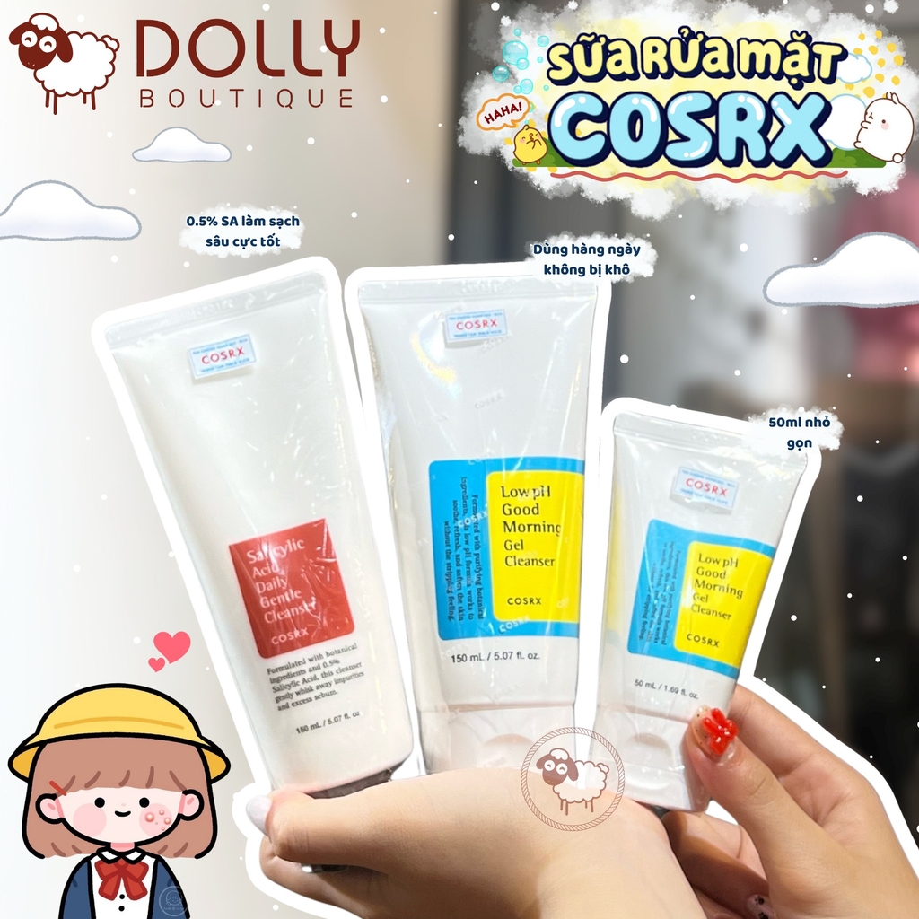 Sữa Rửa Mặt Cosrx Salicylic Acid Daily Gentle Cleanser 150ml