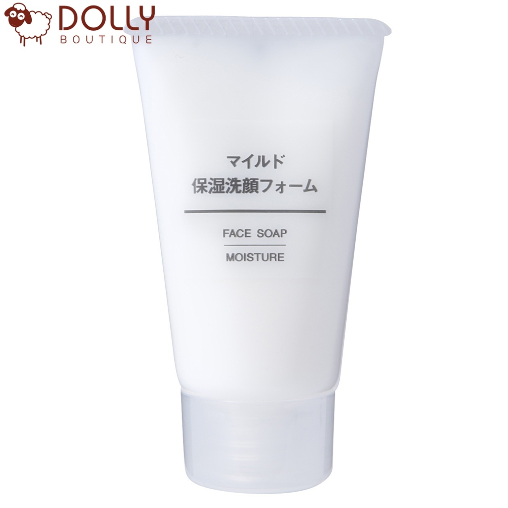 Sữa Rửa Mặt MUJI Face Soap Moisture 30g