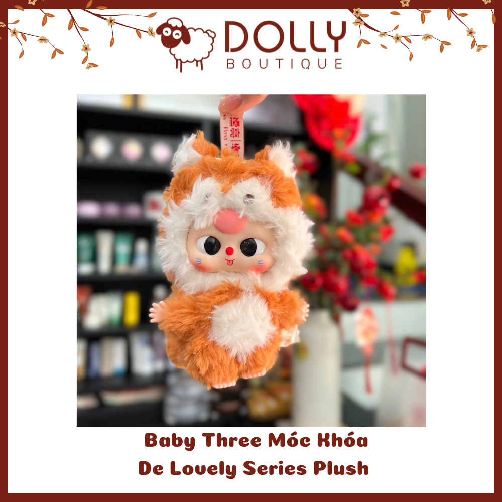 Gấu Bông Baby Three De Lovely Series Plush Blind Box  [ Giao theo phân mục đã unbox]