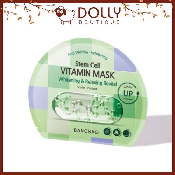 Mặt Nạ Miếng Banobagi Stem Cell Vitamin Mask 30g