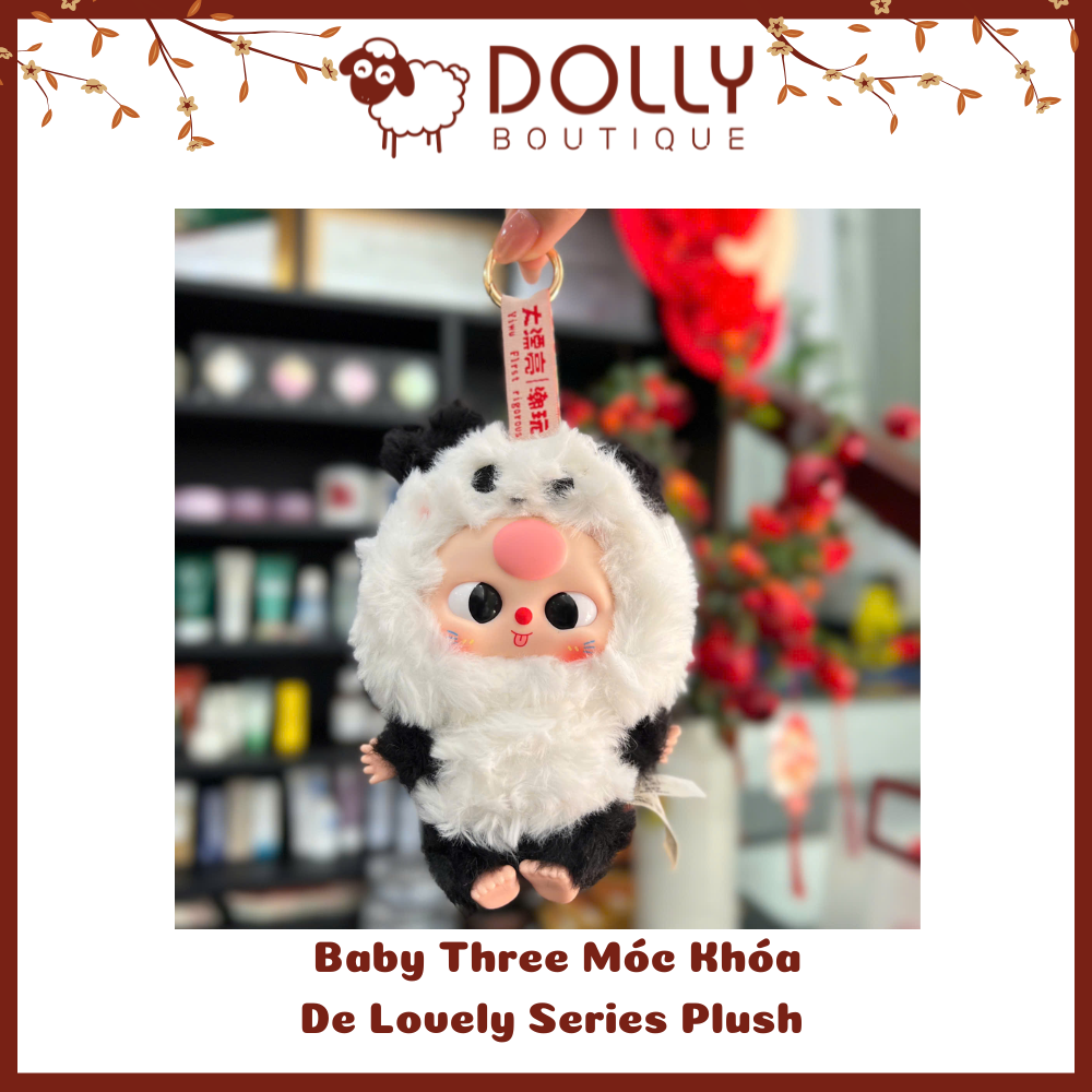 Gấu Bông Baby Three De Lovely Series Plush Blind Box  [ Giao theo phân mục đã unbox]