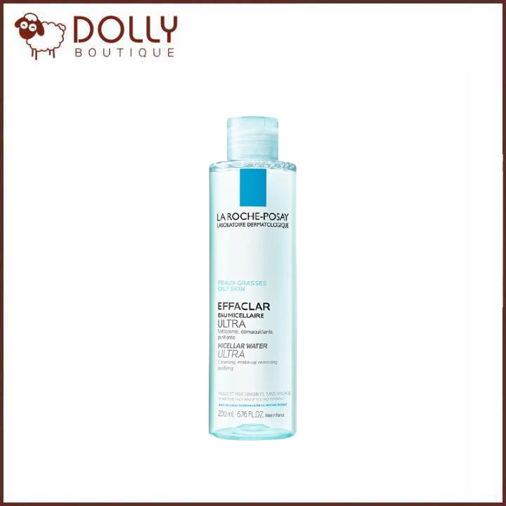 Nước tẩy trang La Roche Posay Effaclar Eau Micellaire Ultra 200ml