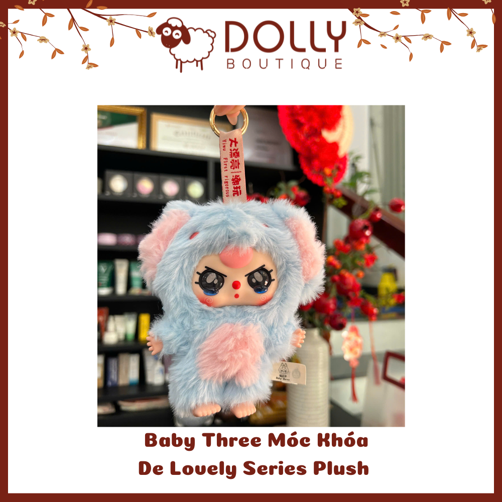 Gấu Bông Baby Three De Lovely Series Plush Blind Box  [ Giao theo phân mục đã unbox]