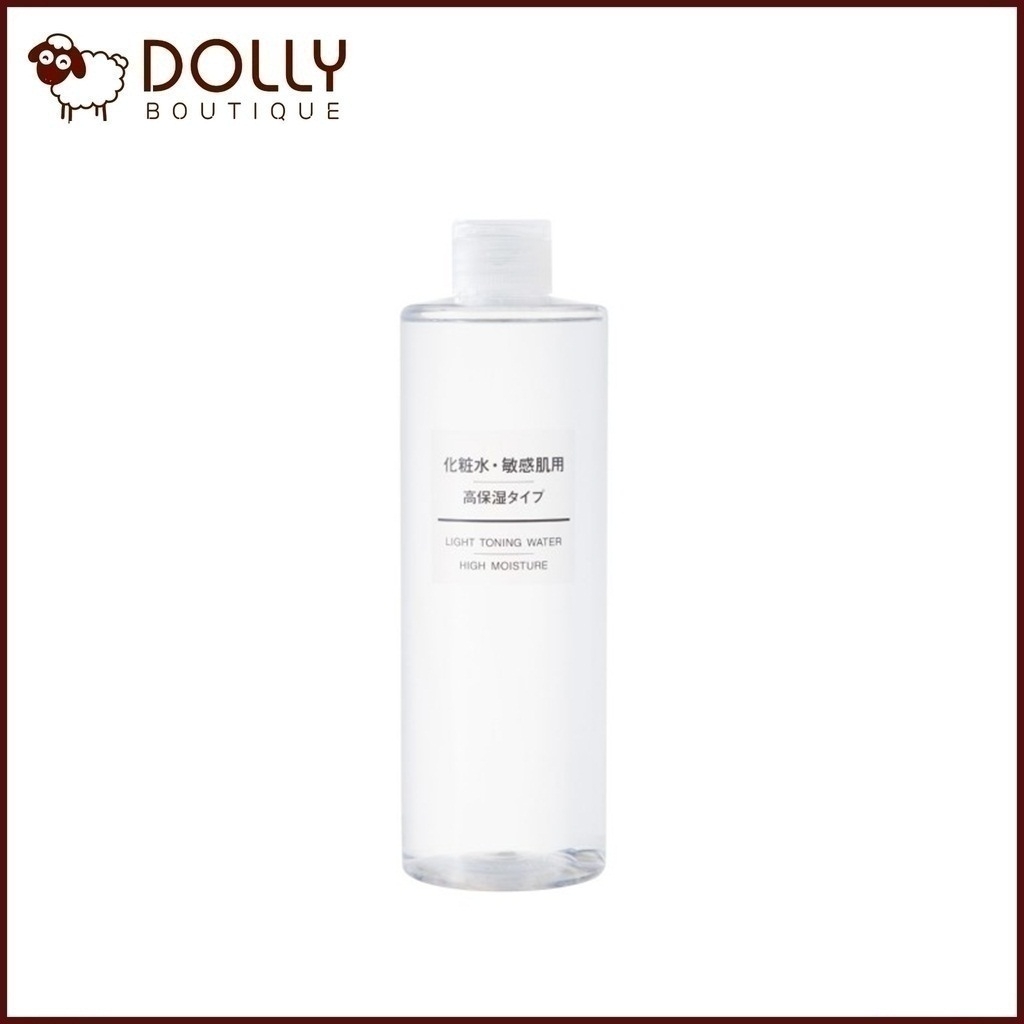 Nước hoa hồng Muji Light Toning Water - High Moisture 400ml