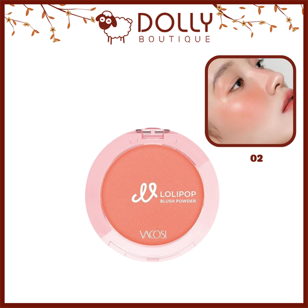 Phấn Má Hồng Vacosi Lolipop All Day Blush 5.6g